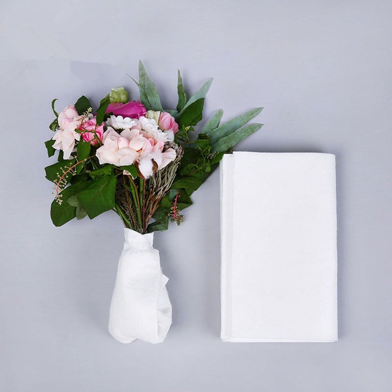 BBJ WRAPS Flower Water Absorbent Cotton, Floral Water Tube Replacement, 11.8 X118 inch - Image 1